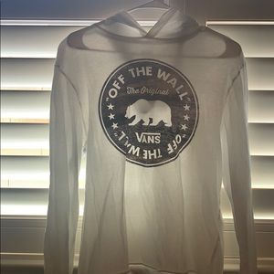 Vans long sleeve hoodie